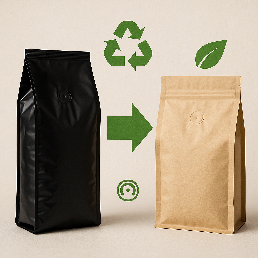 From Plastic to Paper: Shifting Trends in Coffee Bag Materials