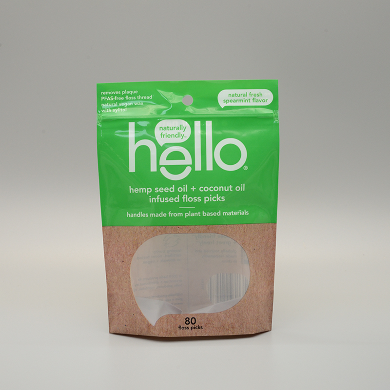 Buy Best Kraft Paper Ziplock Bags Supplier –  Plastic ziplock stand up pouch bag with clear window – Tonchant