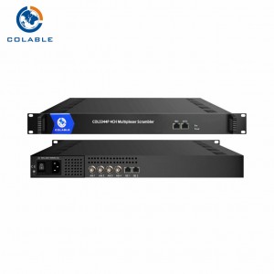 DVB-C DVB-T DVB-S2 ASI IP Multiplexer Scrambler With CAS SMS software COL5344P