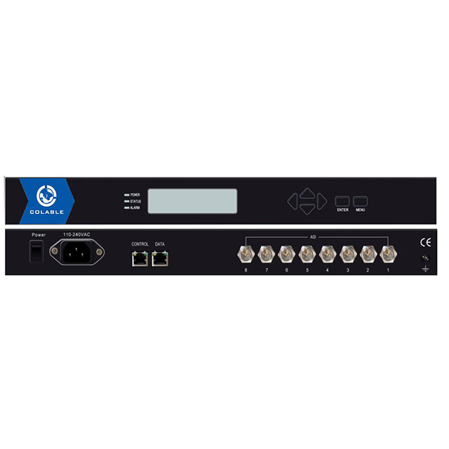 Manufacturer for 8ts Ip Gateway - ASI to IP Gateway Over UDP Protocol COL5781M – Colable