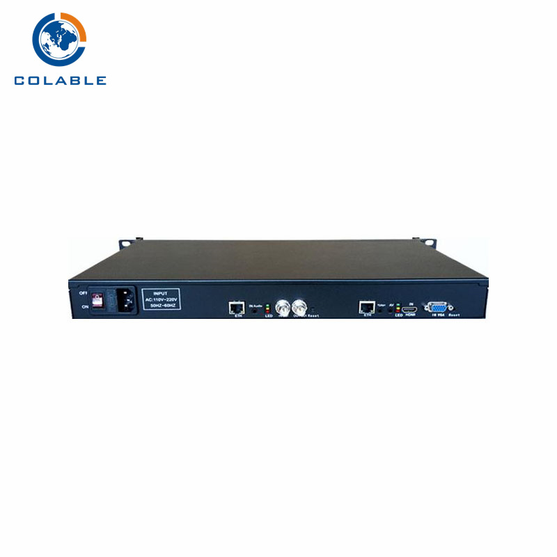 Single channel Multi-port AV/HD H.265/264 IPTV encoder COL8201HS