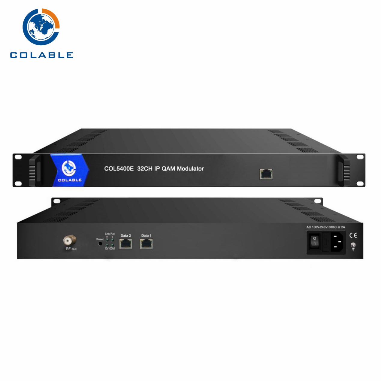 32 in 1 CATV IP to RF Modulator DVB-C with Mux-Scrambler COL5400E