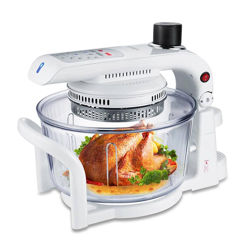 Toast Oven Convection Oven Air Fryer Oil Free XL Electric Countertop Ovens Air Frier, White, 18Q CO-06DSA Featured Image