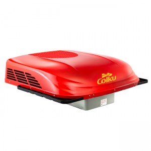Dc 24v rooftop parking air conditioner all in one design battery power