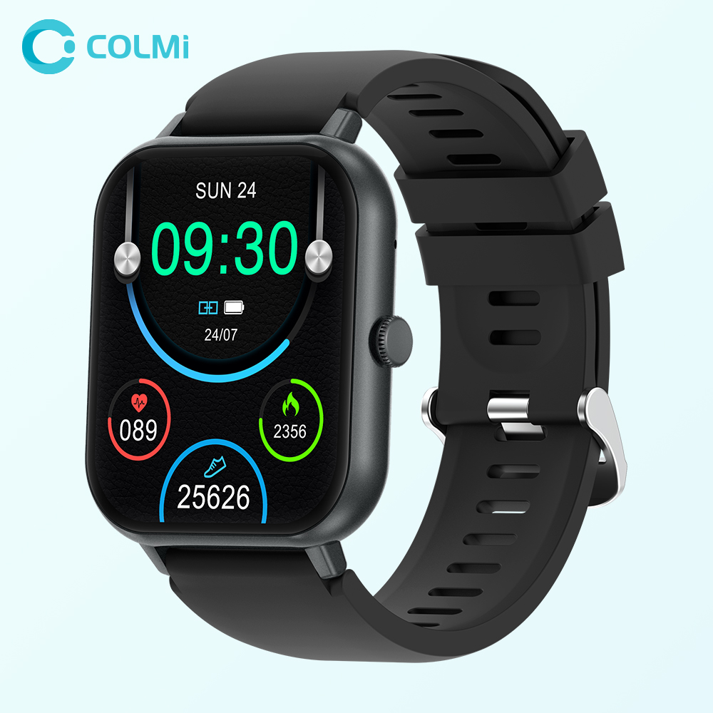 COLMI P20 Plus Smartwatch 1.83 inch Bluetooth Calling Heart Rate 100+ Sport Models Fitness Tracker Smart Watch