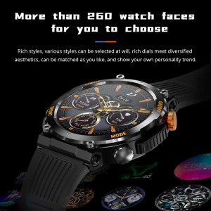 COLMI V68 Smartwatch 1.43 ″ AMOLED 100+ Modo deportivo Brújula Linterna Reloj inteligente