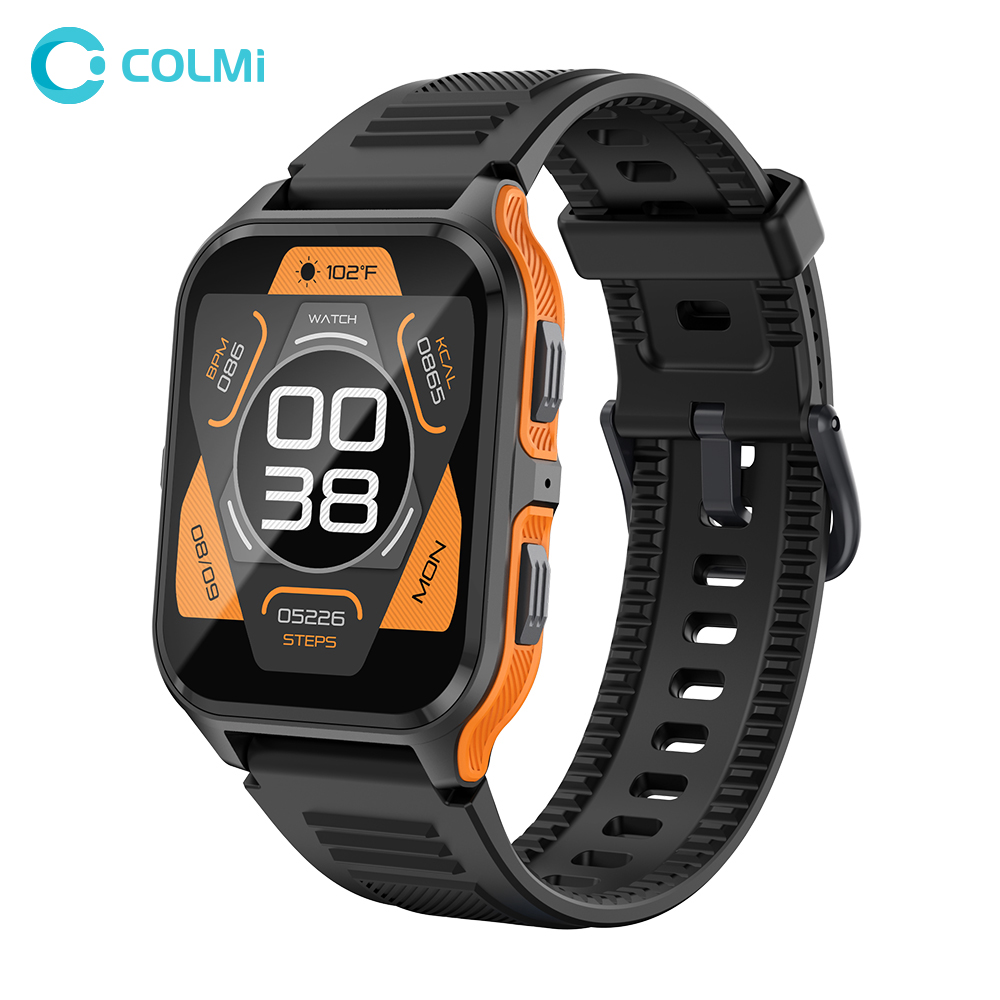 oraimo 1.43'' AMOLED Screen Bluetooth Call Built-in Music Player 100+ Sport  Modes IP68 Waterproof Round Smart Watch
