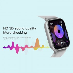 COLMI P20 Plus Smartwatch 1.83″ HD Pantaila Bluetooth Deiak 100+ Kirol Modu Erloju adimenduna