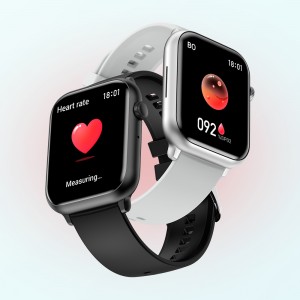 100% Arddull Newydd Gwreiddiol Watch8max Sgrin Fawr 1.91 modfedd Bluetooth yn Galw Gwefrydd Di-wifr NFC Smartwatch