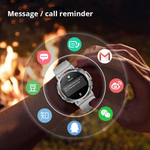 COLMI V70 Smartwatch 1.43 ″ AMOLED Muujinta Wicista Jimicsiga Wacan ee Bluetooth