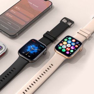 Rimelig pris for Fashion Fitness Smartwatch Reloj Android Smart Watches Vanntette Bluetooth Support SIM-kort Håndledd Smart Watch Gift