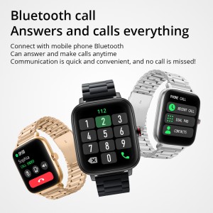 COLMI P8 Max Smartwatch 1.69 ″ HD экран Bluetooth чалуу IP67 суу өткөрбөйт акылдуу саат