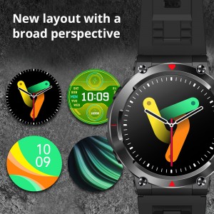 COLMI V70 Smartwatch 1.43 ኢንች AMOLED ማሳያ የብሉቱዝ ጥሪ የአካል ብቃት ስማርት ሰዓት