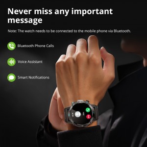 COLMI M42 Smartwatch 1.43″ AMOLED Display 100+ Sports Mode Voice Calling Smart Watch