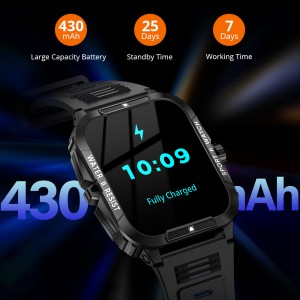 COLMI P76 Smartwatch 1.96″ Outdoor Sports Fitness 3ATM Waterproof  Smart Watch