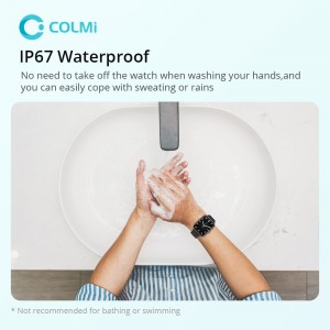 COLMi P8 GT Smartwatch 1.69 inch 240×280 HD Screen Bluetooth Calling IP67 Waterproof Smart Watch