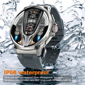 COLMI V69 Smartwatch 1.85 ″ Erekana 400+ Reba Amaso 710 mAh Bateri Yubwenge