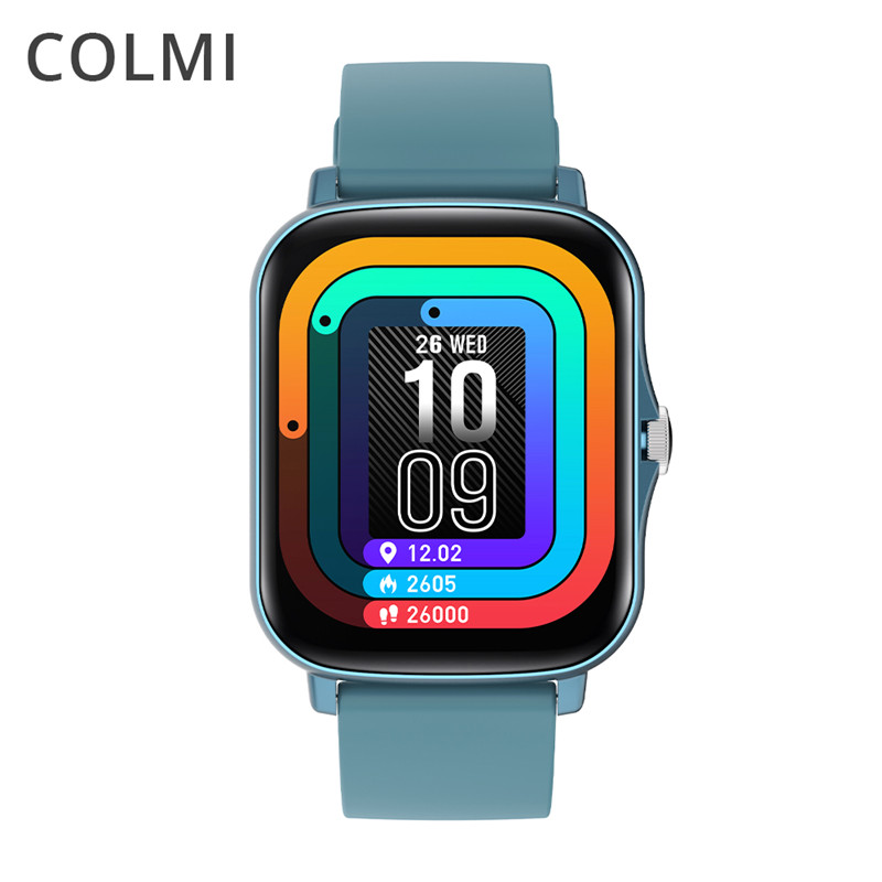 Factory wholesale Smartwatch Fashion Sport - COLMI P8 Plus 1.69 Inch Smart Watch Touch Screen Fitness Sports Blood Pressure Smartwatch – Colmi