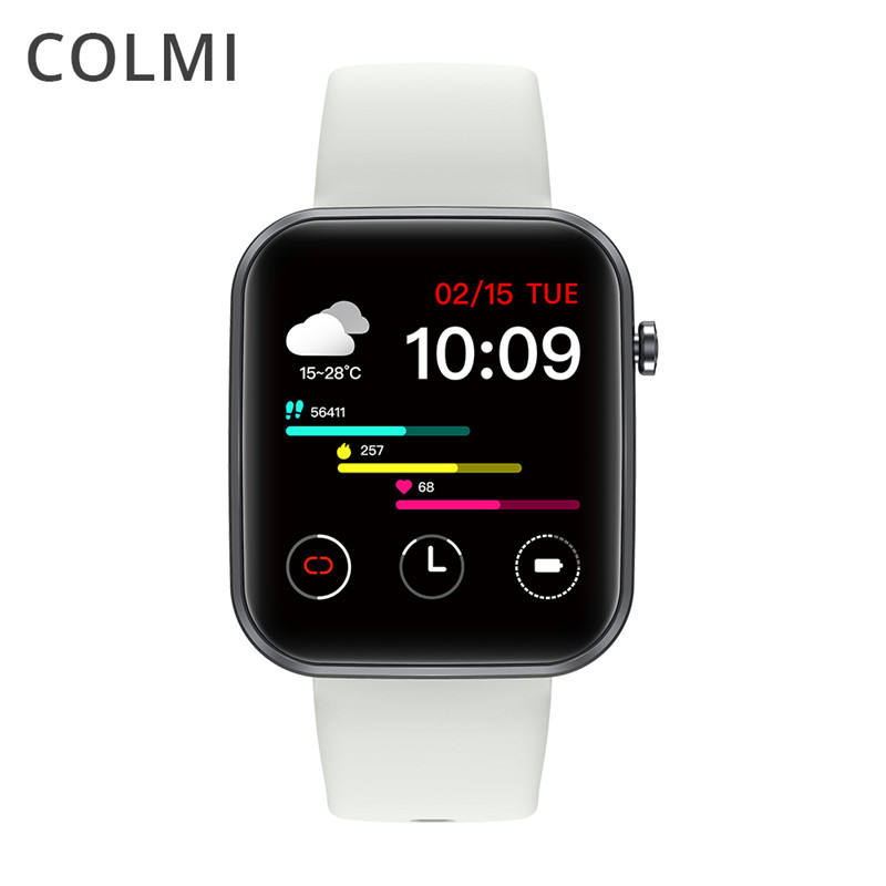 Lowest Price for Smart Band Health Steward - COLMI P15 Smart Watch Men Full Touch Health Monitoring IP67 Waterproof Women Smartwatch – Colmi