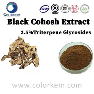 Хар Cohosh үндэс ханд 2.5% тритерпен гликозид |163046-73-9