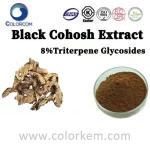 Umukara Cohosh Imizi Ikuramo 8% Triterpene Glycoside |84776-26-1