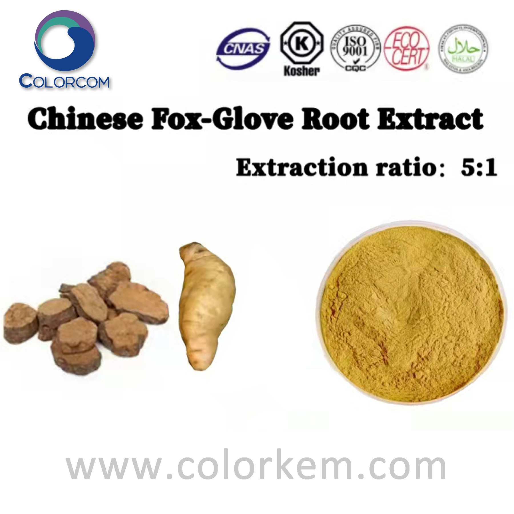 Chinese Fox-Glove Root Extract
