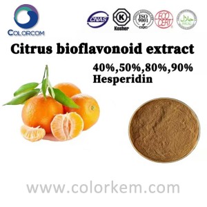 Extracto de bioflavonoides cítricos 40%,50%,80%,90%Hesperidina |520-26-3