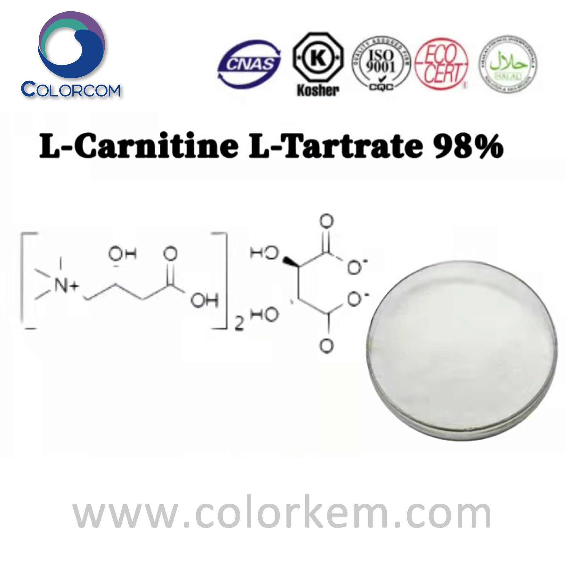 L-Carnitine L-Tartrate 98