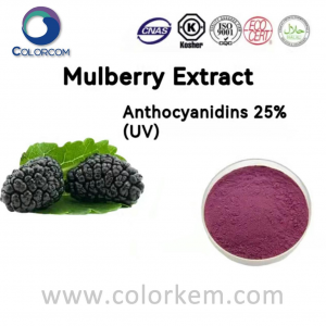 Anthocyanidins ya Mulberry 25%