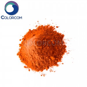Oranssinpunainen inkluusio 220 |Keraaminen pigmentti