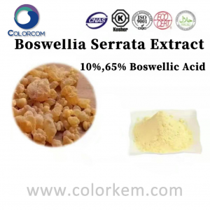 Organic Boswelia Serrata Extract 10%, 65% Boswellic Acid
