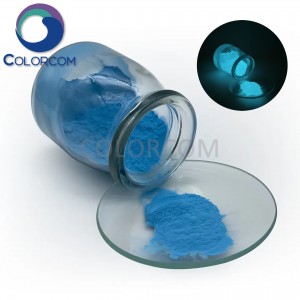 Pigmento fotoluminiscente de aluminato de estroncio azul