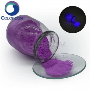 Pigment photoluminescent d'aluminate de strontium violet