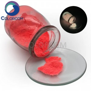 Rødt strontiumaluminat fotoluminescerende pigment