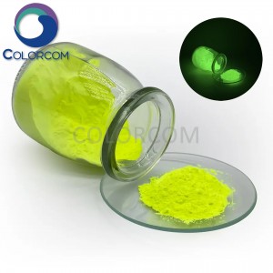 Geel strontiumaluminaat fotoluminescerende pigment