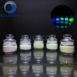 Wodoodporny pigment fotoluminescencyjny glinianu strontu