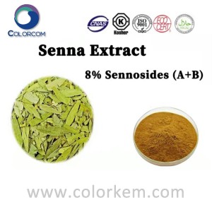 Senna Extract 8% Sennosides (A + B) |517-43-1