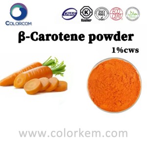 Poudre de β-carotène |116-32-5