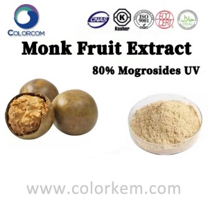 Extrakt z plodov mnícha 80% mogrozidov UV |88901-36-4