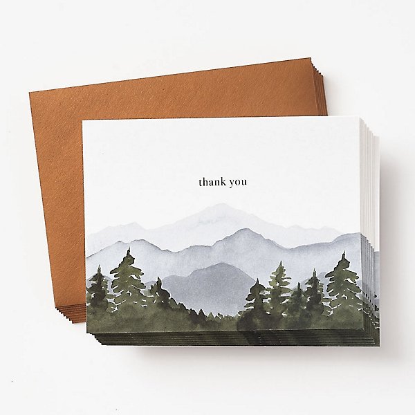 Are you using thank you cards to do marketing further?