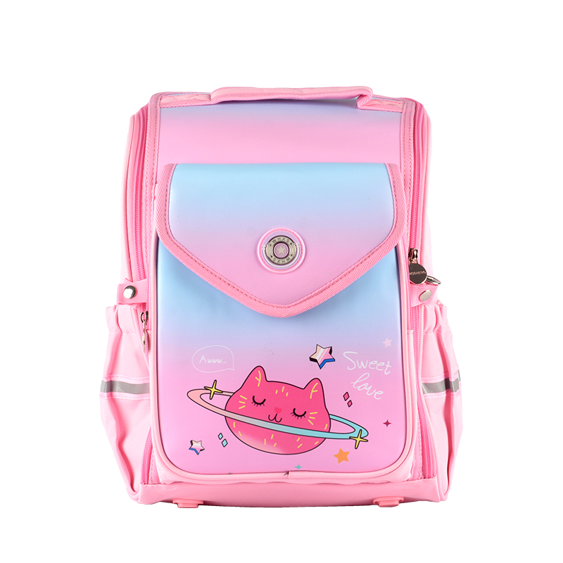 Pink new cartoon backpack for middle and high school girls Featured Image