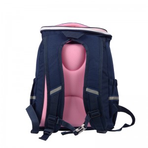 Polyester fabric space children’s schoolbag for boys and girls