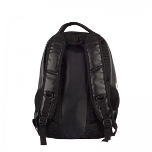 Large size unisex synthetic leather sportswear backpack