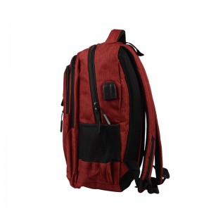 Polyester fabric business travel backpack for men