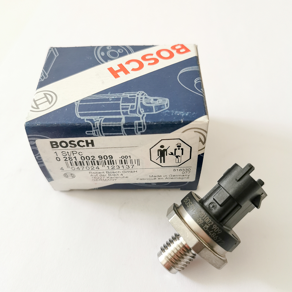 New Arrival China Injector Nozzle Bosch - BOSCH original common rail Fuel rail pressure sensor 0281002909 B-MW CITROEN FIAT HYUN – Common