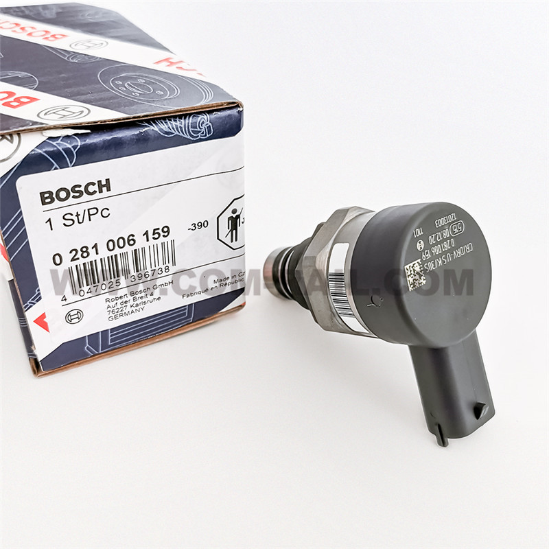 Bosch 0445214086 Common Fuel Rail with DRV 0281002507 & Sensor 0281006158 -  New