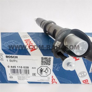 BOSCH оригиналдуу инжектор 076130277 0986435352 0445115028 VW Crafter 2.5 TDI үчүн