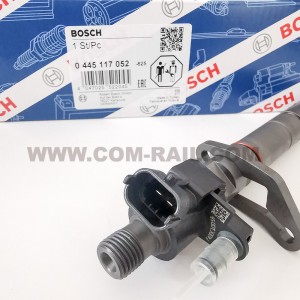Inyector original de BOSCH 0445117052 0445117053 inyector de combustible diesel LR078606 para Land Rover