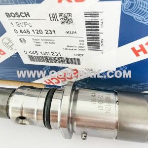 шынайы bosch 0445120231,6754-11-3010 Komatsu үшін Common rail инжекторы