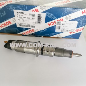 genuine bosch 0445120231,6754-11-3010 Common rail injector for Komatsu